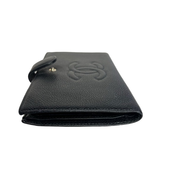 Chanel CC TImeless Caviar Bi-fold Black Wallet - Picture 3 of 13